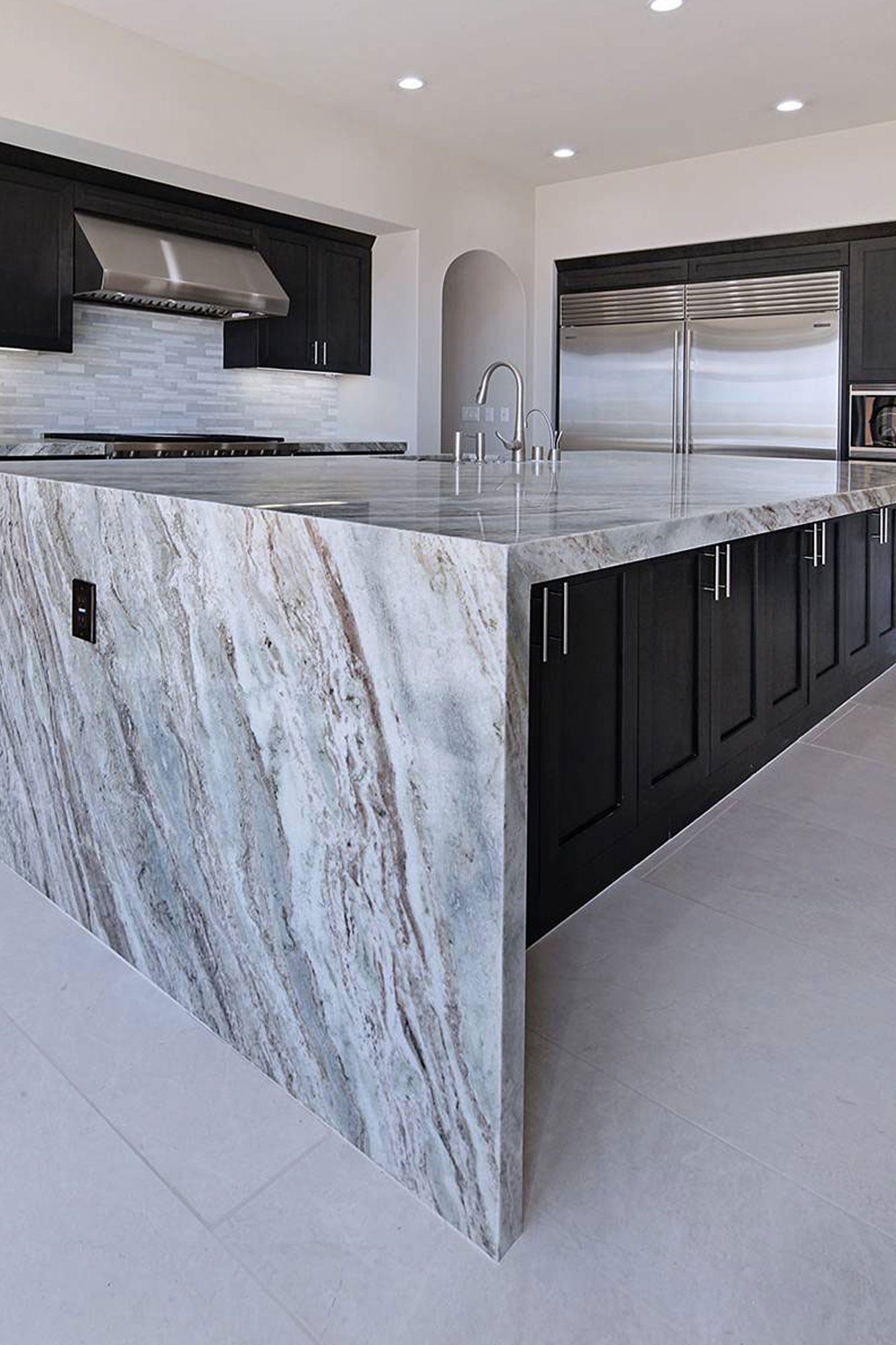 fancy countertop and side